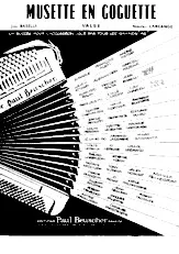 télécharger la partition d'accordéon Musette en Goguette (Valse Musette) au format PDF