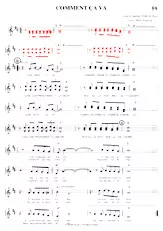 descargar la partitura para acordeón Comment ça va (Chant : The Shorts) (Relevé) en formato PDF