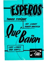 scarica la spartito per fisarmonica Esperos (Orchestration) (Tango Typique) in formato PDF
