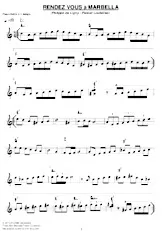 scarica la spartito per fisarmonica Rendez-vous à Marbella (Paso Doble à 3 temps) in formato PDF