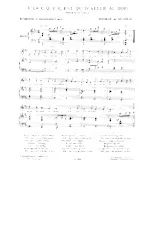 download the accordion score V'là c' que c'est qu' d'aller au bois (Folk) in PDF format