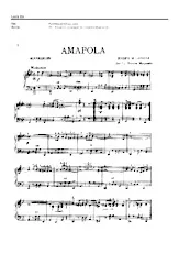 scarica la spartito per fisarmonica Amapola (Arrangement : Charles Magnante) (Boléro) in formato PDF