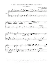 télécharger la partition d'accordéon Cups (Pitch Perfect's When I'm Gone) (Piano Quick Riff) au format PDF