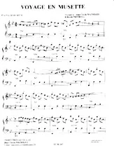 scarica la spartito per fisarmonica Voyage en musette (Valse Musette) in formato PDF