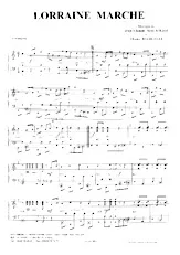 descargar la partitura para acordeón Lorraine Marche en formato PDF