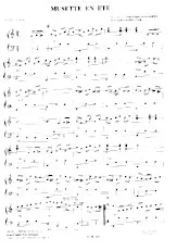 download the accordion score Musette en été (Valse) in PDF format