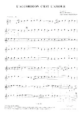 descargar la partitura para acordeón L'accordéon c'est l'amour (Valse) en formato PDF