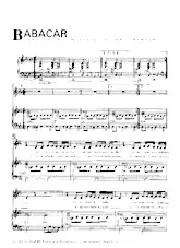 scarica la spartito per fisarmonica Babacar (Chant : France Gall) (Disco Rock) in formato PDF