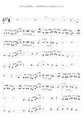 download the accordion score Trois milliards de gens sur terre (Chant : Mireille Mathieu) (Relevé) in PDF format