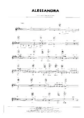 télécharger la partition d'accordéon Alessandra (Chant : Pooh) (Slow) au format PDF