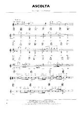 télécharger la partition d'accordéon Ascolta (Chant : Pooh) (Soul Rock) au format PDF