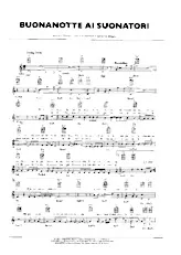 télécharger la partition d'accordéon Buonanotte ai suanatori (Chant : Pooh) (Slow Rock) au format PDF