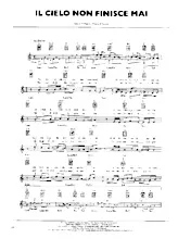 descargar la partitura para acordeón Il cielo non finisce mai (Chant : Pooh) (Slow) en formato PDF