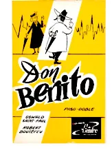 télécharger la partition d'accordéon Don Benito (Orchestration) (Paso Doble) au format PDF