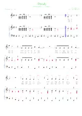scarica la spartito per fisarmonica Dandy (Arrangement : Luc Markey) (Chant : The Kinks) (Fox-Trot) in formato PDF