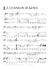 download the accordion score La chanson d'Azima (Chant : France Gall) (Disco Rock) in PDF format