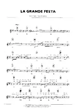 télécharger la partition d'accordéon La grande festa (Chant : Pooh) (Boléro) au format PDF