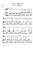 télécharger la partition d'accordéon Tanzen möcht' ich (Aus : Die Czardasfürstin) (Opérette Princesse Czardasza) (Chant : Leo Stein und Bela Jenbach) (Valse) (Chant + Piano) au format PDF