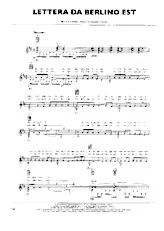 télécharger la partition d'accordéon Lettera da Berlino Est (Chant : Pooh) (Disco Rock) au format PDF