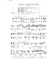 scarica la spartito per fisarmonica Gold and Silver (Valse) (Piano Conductor) in formato PDF