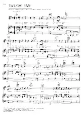 download the accordion score Twilight Time (Les amoureux) (Chant : Les Platters / Elvis Presley) in PDF format