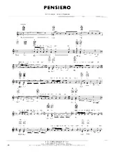télécharger la partition d'accordéon Pensiero (Chant : Pooh) (Slow) au format PDF