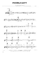 télécharger la partition d'accordéon Piccola Katy (Chant : Pooh) (Swing Madison) au format PDF