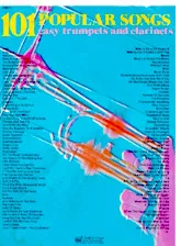 télécharger la partition d'accordéon 101 Popular Songs / Easy trumpets and Clarinets au format PDF