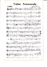 scarica la spartito per fisarmonica Valse Normande in formato PDF