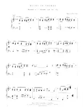 télécharger la partition d'accordéon Blues In Thirds (Piano) au format PDF