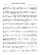 télécharger la partition d'accordéon Black And White Rag (Clarinet Quartet) (Arranged by James McLeod) au format PDF