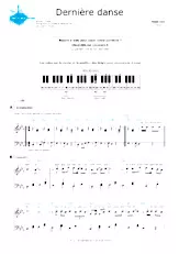 descargar la partitura para acordeón Dernière danse en formato PDF