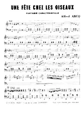 download the accordion score Une fête chez les oiseaux (Fantaisie Caractéristique) in PDF format