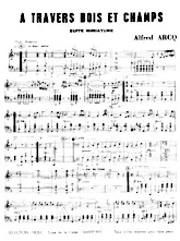 download the accordion score A travers bois et champs (SQuite Miniature) in PDF format