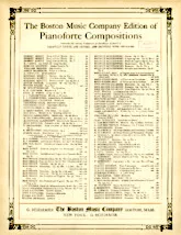télécharger la partition d'accordéon Habanera (Piano) au format PDF