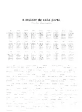 scarica la spartito per fisarmonica A mulher de cada porto (Chant : Chico Buarque & Gal Costa) (Bossa Nova) in formato PDF