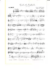 descargar la partitura para acordeón Sakawa (Cha Cha) en formato PDF