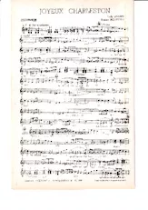 descargar la partitura para acordeón Joyeux Charleston en formato PDF