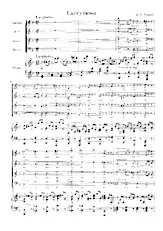télécharger la partition d'accordéon Lacrymosa (Quartet : Soprano / Alto / Tenor / Basse / + Piano) au format PDF