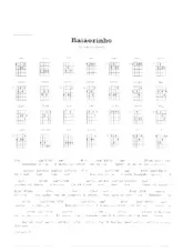 télécharger la partition d'accordéon Baiãozinho (Chant : Luiz Bonfa) (Bossa Nova) au format PDF