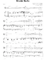 scarica la spartito per fisarmonica Besame mucho (Arrangement : Igor Kantiukov) (Beguine) in formato PDF