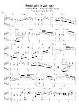 descargar la partitura para acordeón Smoke gets in your eyes (Piano Solo) en formato PDF