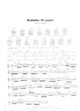 scarica la spartito per fisarmonica Bolinha de papel (Chant : João Gilberto) (Bossa Nova) in formato PDF