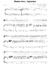 télécharger la partition d'accordéon Buona sera Signorina (Chant : Louis Prima) (Arrangement : Igor Kantiukov) (Rock and Roll) au format PDF