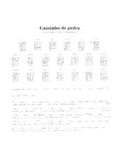 télécharger la partition d'accordéon Caminho de pedra (Chant : Elizeth Cardoso) (Slow) au format PDF
