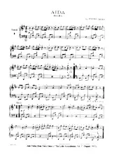 download the accordion score Aïda (Polka) in PDF format