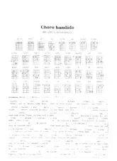 scarica la spartito per fisarmonica Choro bandido (Slow) in formato PDF