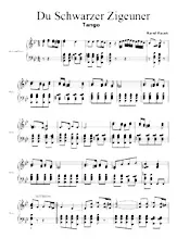 descargar la partitura para acordeón Du Schwarzer Zigeuner (You black gypsy) (Tango) en formato PDF