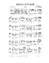 télécharger la partition d'accordéon Roses d'Italie (Orchestration) (Tango) au format PDF