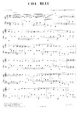download the accordion score Ciel bleu (Valse) in PDF format